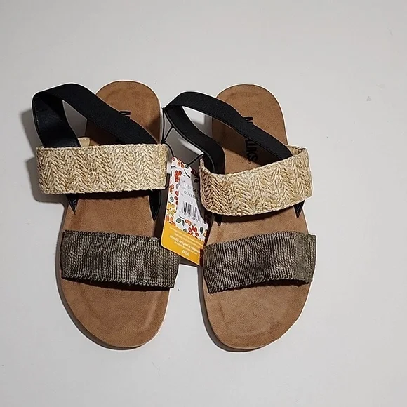 Muk Luks About Time Women's Slingback Sandals Size 8 - Picture 3 of 5